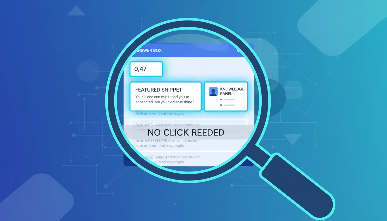 Zero-click searches – jak SEO traci kliknięcia?