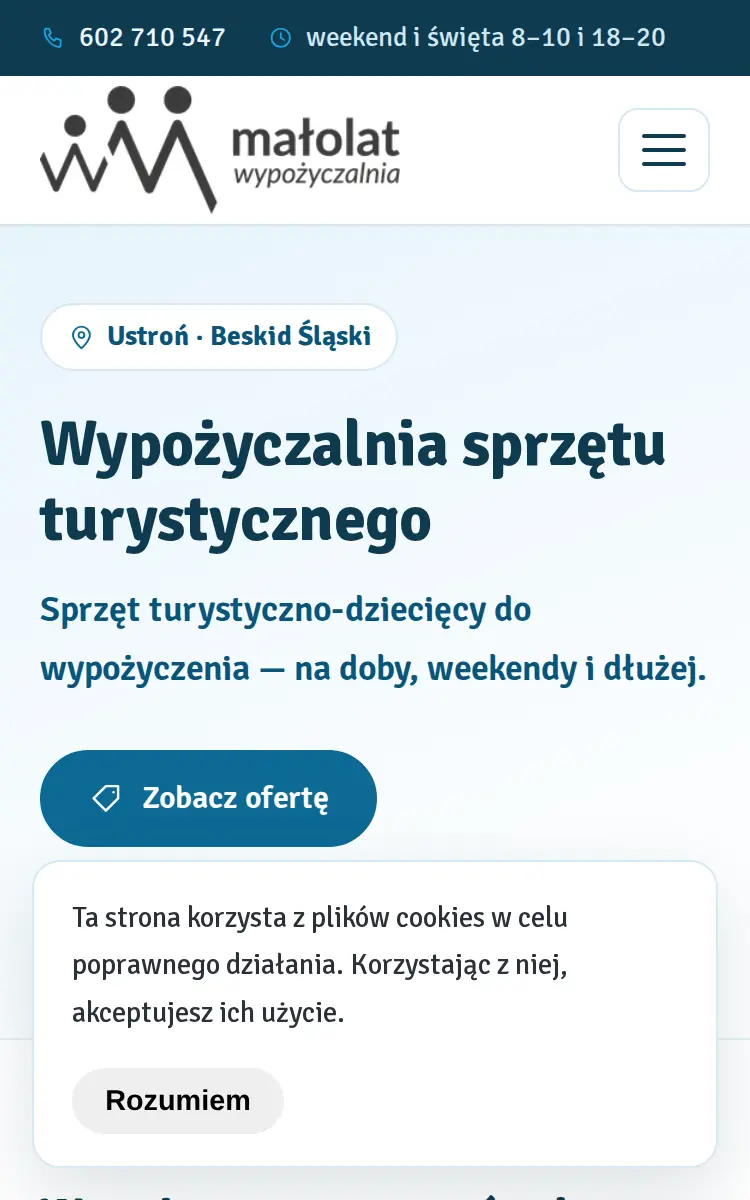 Wypożyczalnia MAŁOLAT PO