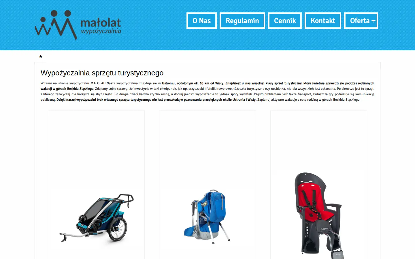Wypożyczalnia MAŁOLAT Przed · 2018